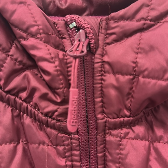 Reebok Fuchsia Pink Quilted Jacket in Large - Picture 3 of 8